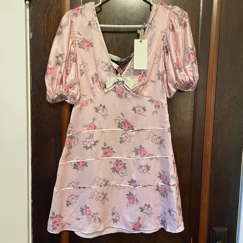 LoveShackFancy silk dress